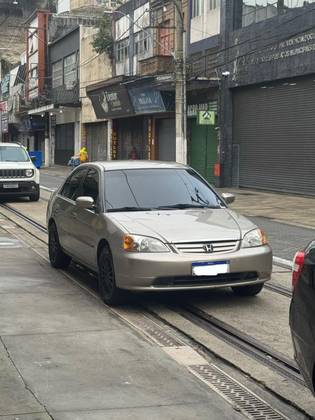 HONDA CIVIC 1.7 LX 16V GASOLINA 4P AUTOMÁTICO